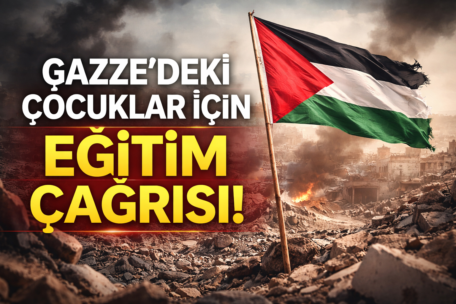 Emine Erdoğan’dan Gazze’deki Çocuklar İçin Eğitim Çağrısı: “Geleceği Birlikte İnşa Etmeliyiz”