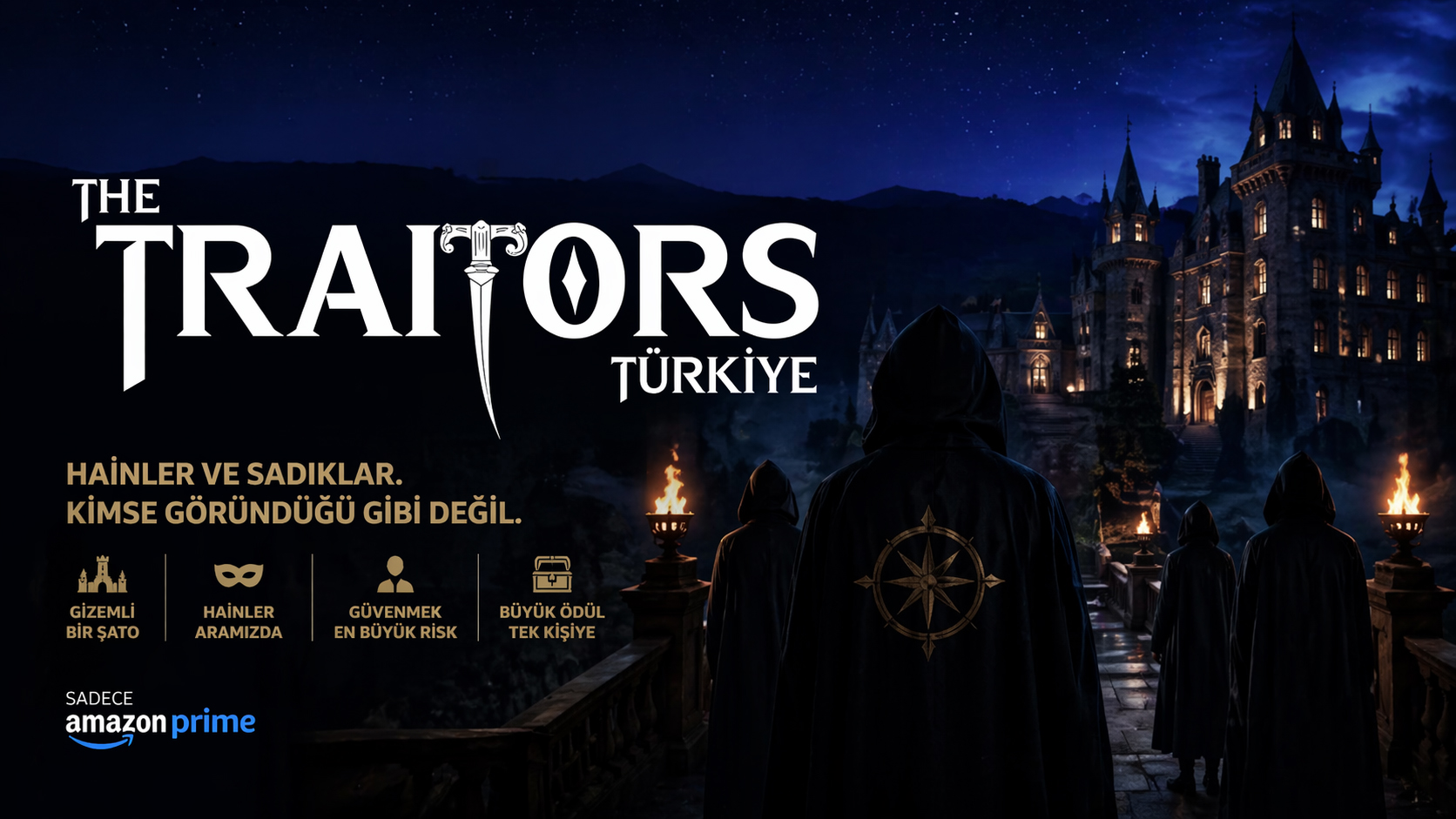 The Traitors Türkiye Başlıyor! Hainler ve Sadıklar Savaşı: Kim Kime Güvenecek?