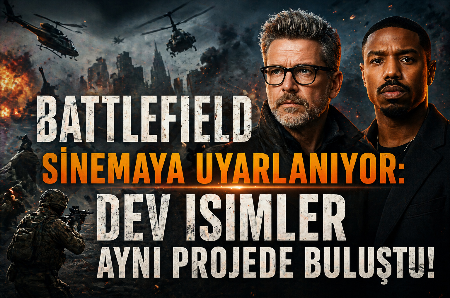 Battlefield Sinemaya Uyarlanıyor: Dev İsimler Aynı Projede Buluştu!