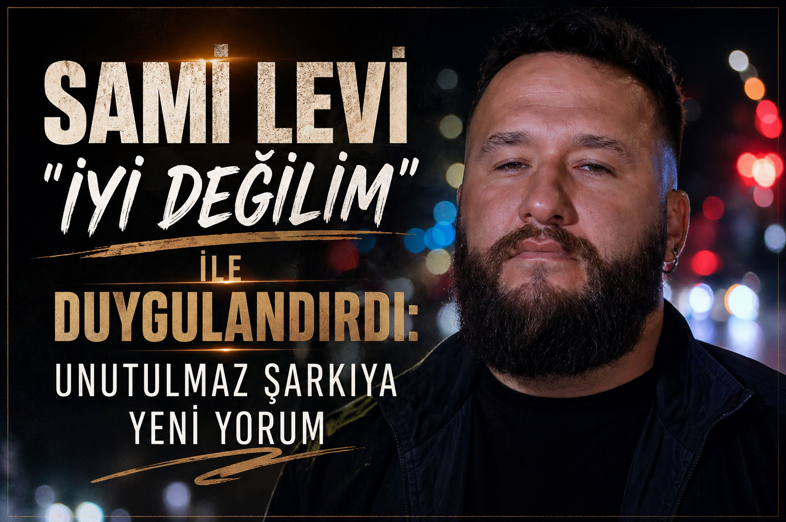 Sami Levi “İyi Değilim” ile Duygulandırdı: Unutulmaz Şarkıya Yeni Yorum